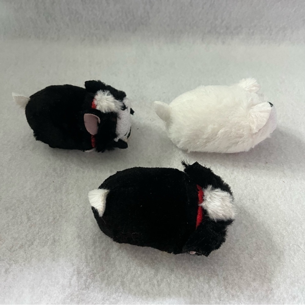 Set of 3 Dog Tsum Tsum Japan Disney Store French Bulldog Piglet Goofy - Picture 6 of 8